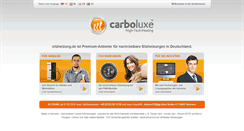 Desktop Screenshot of carboluxe.com